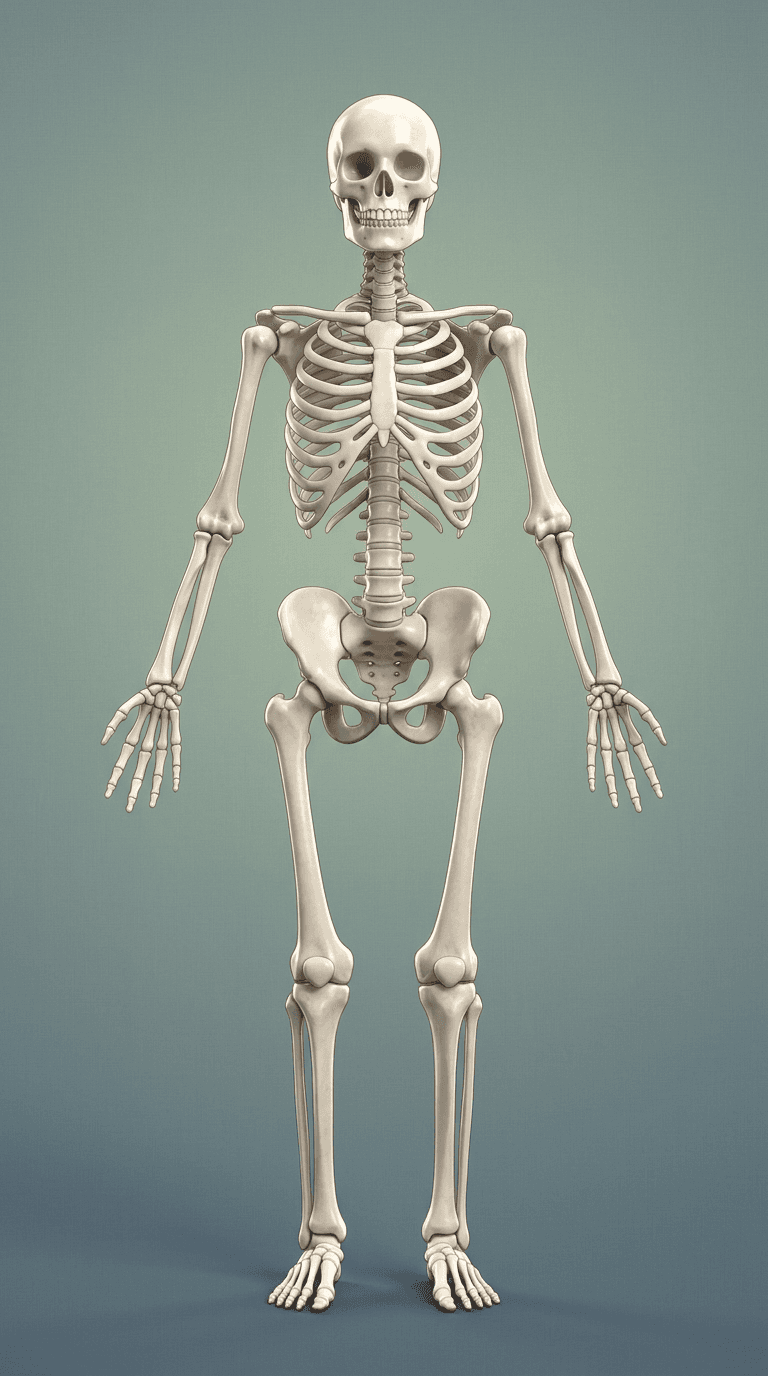 Human Skeleton Illustration
