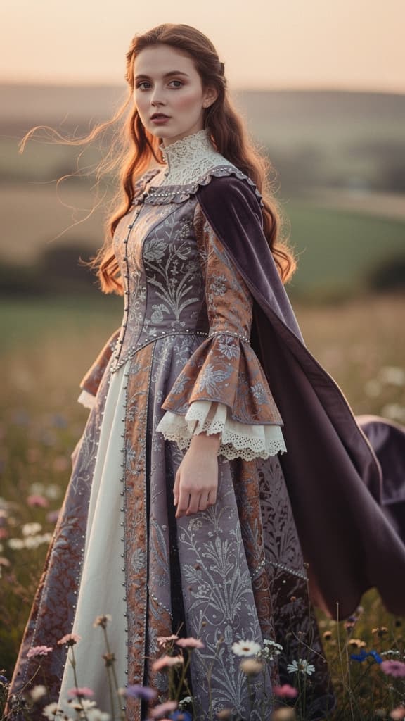 Edwardian Twilight Portrait