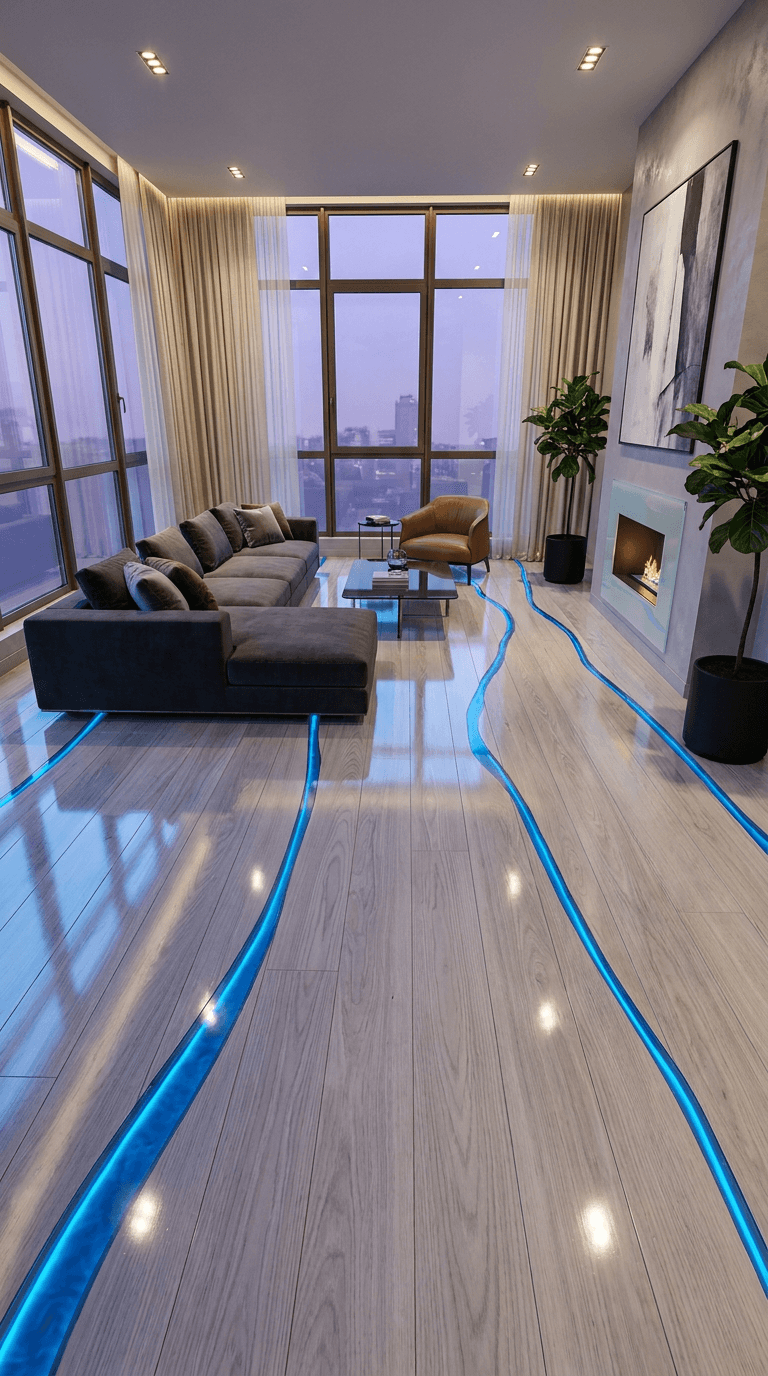 Luminous Penthouse Interior