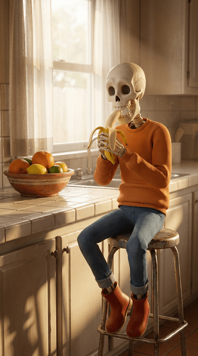 Skeleton Morning Snack