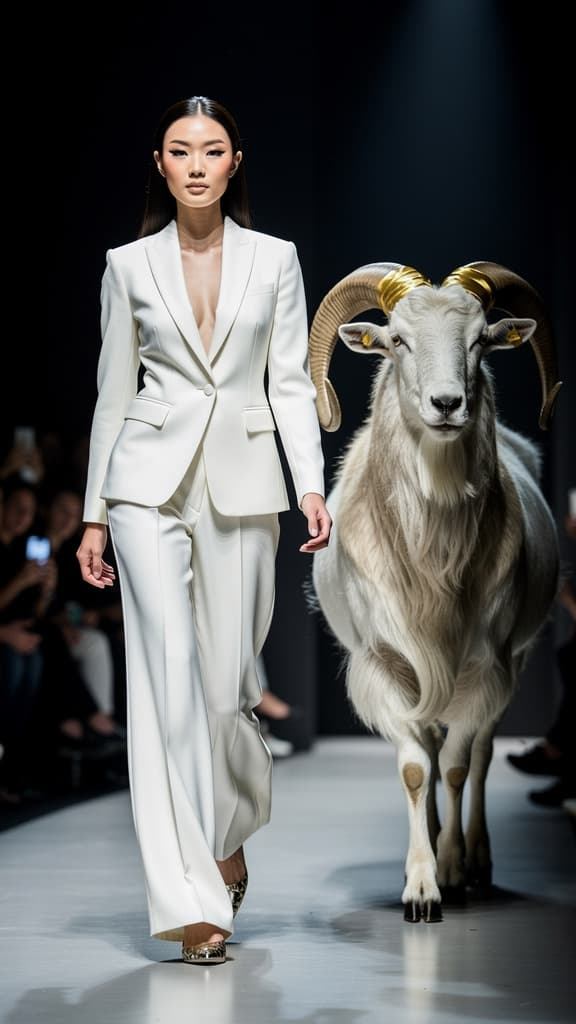 Model Goat Runway