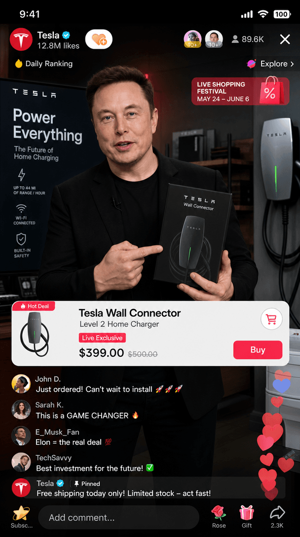 Tech Mogul Livestream