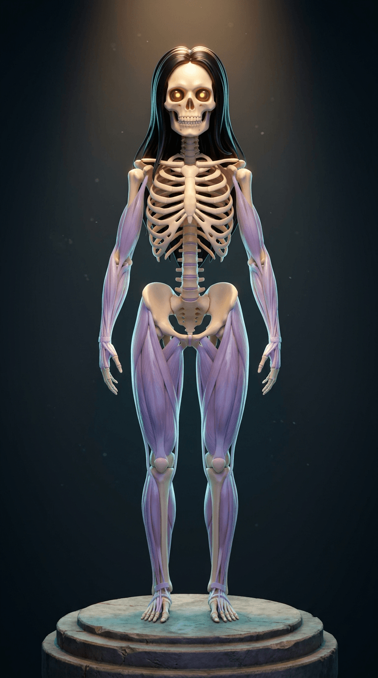 Ethereal Bone Figure