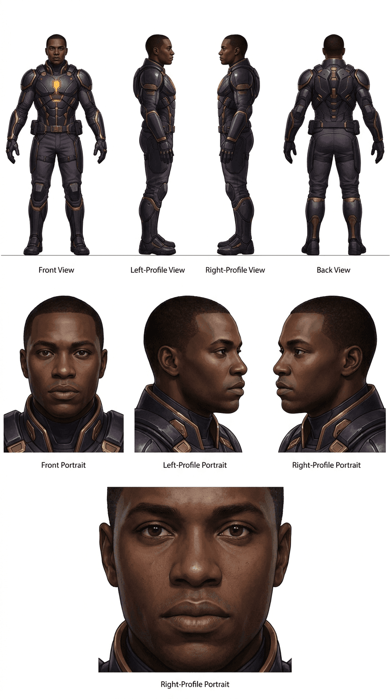 Character Reference Sheet