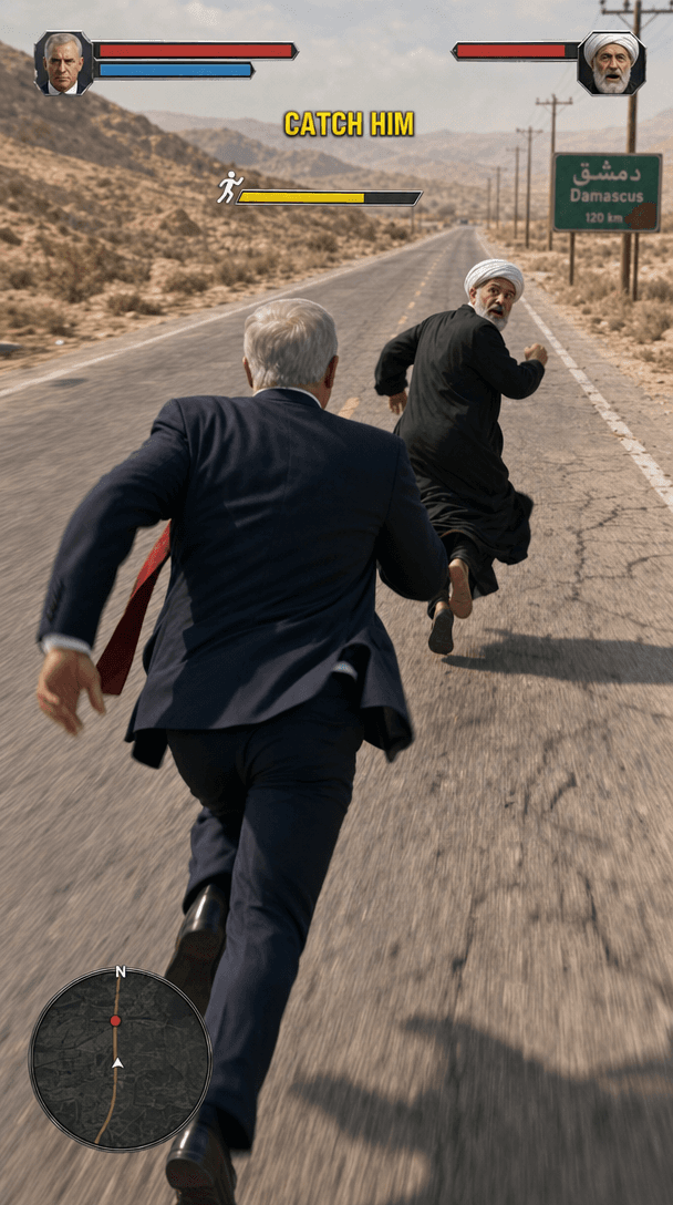 Political Chase Game