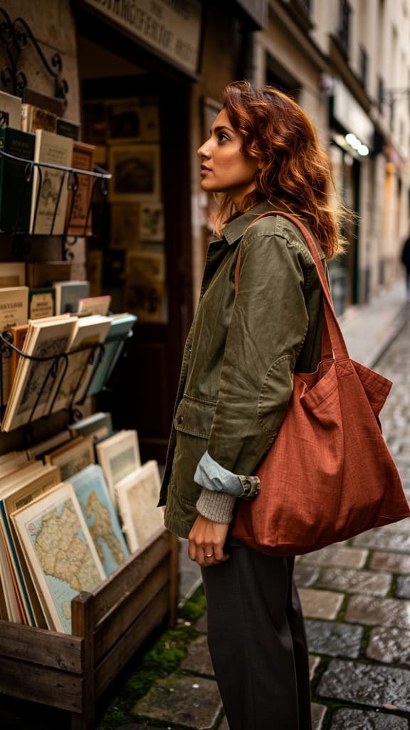 Vintage Bookshop Wanderer