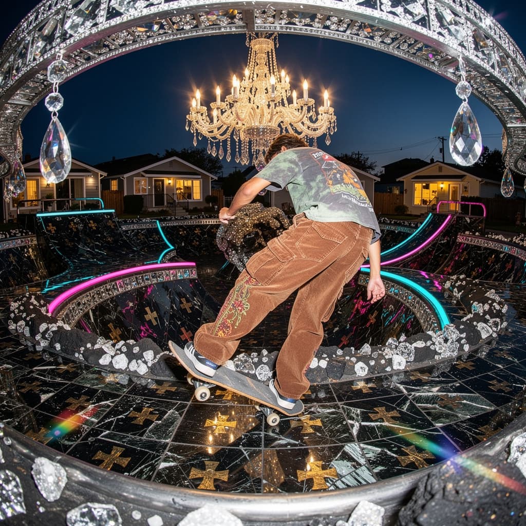 Crystal Halfpipe Suburbia