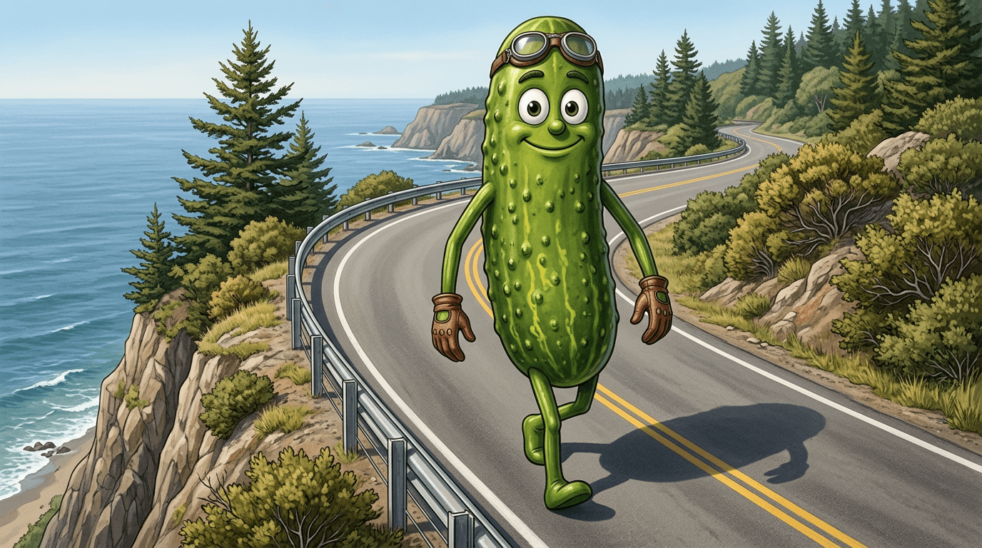 Giant Pickle Pursuit