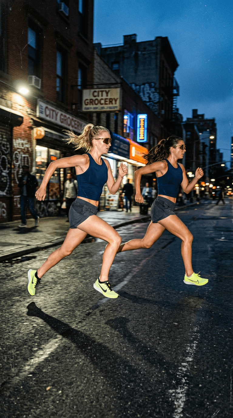 City Runners Dusk