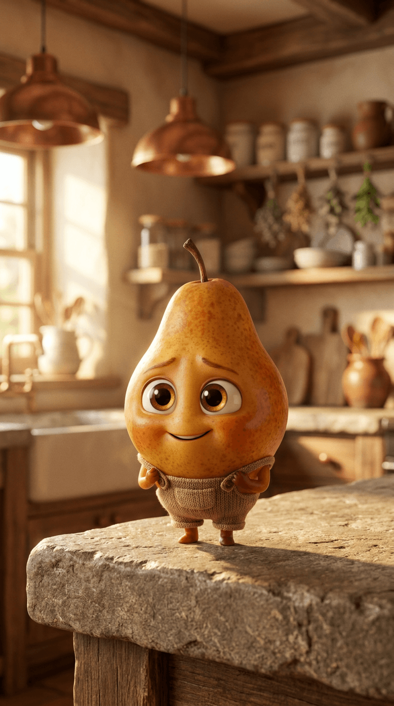 Charming Fruit Character