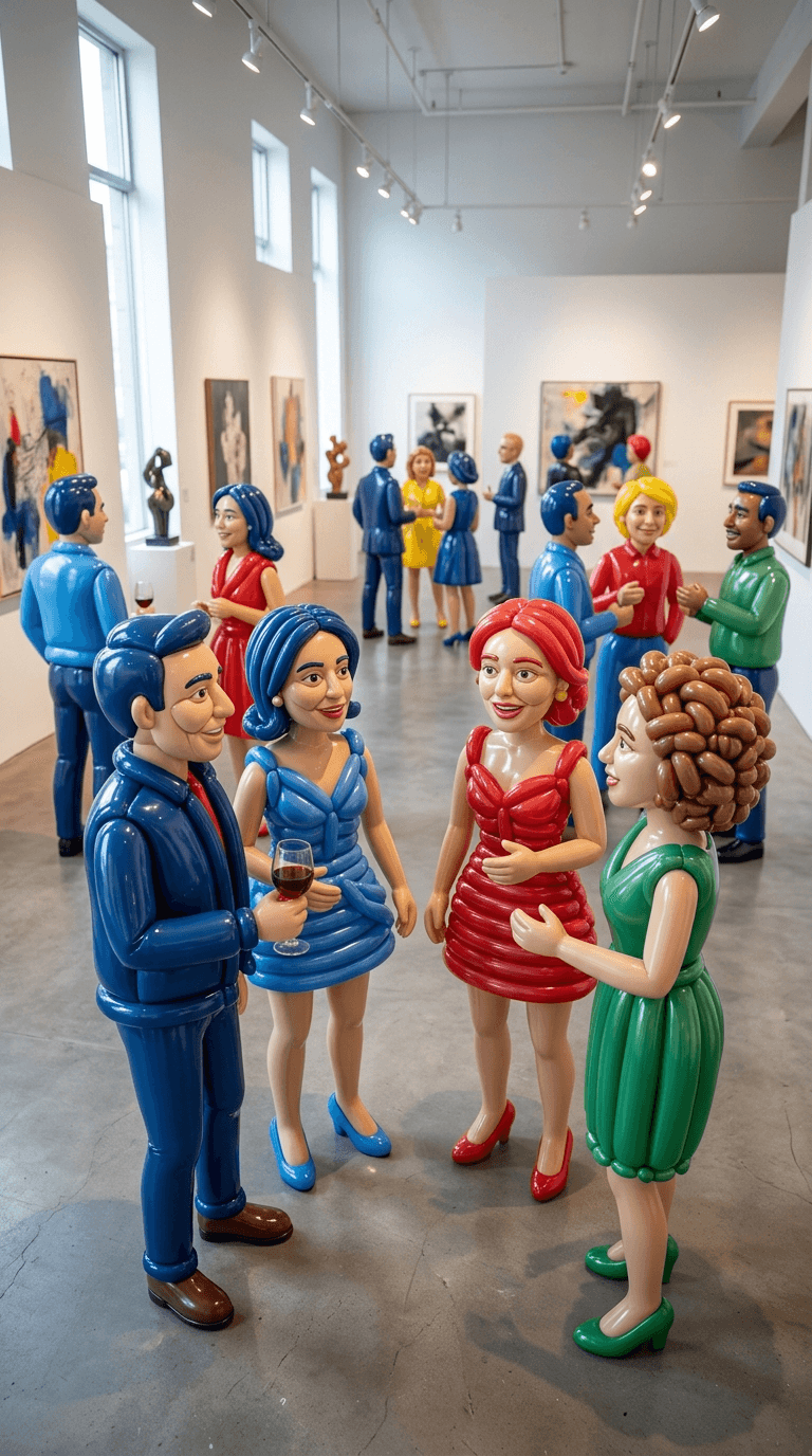 Glossy Inflatable Characters