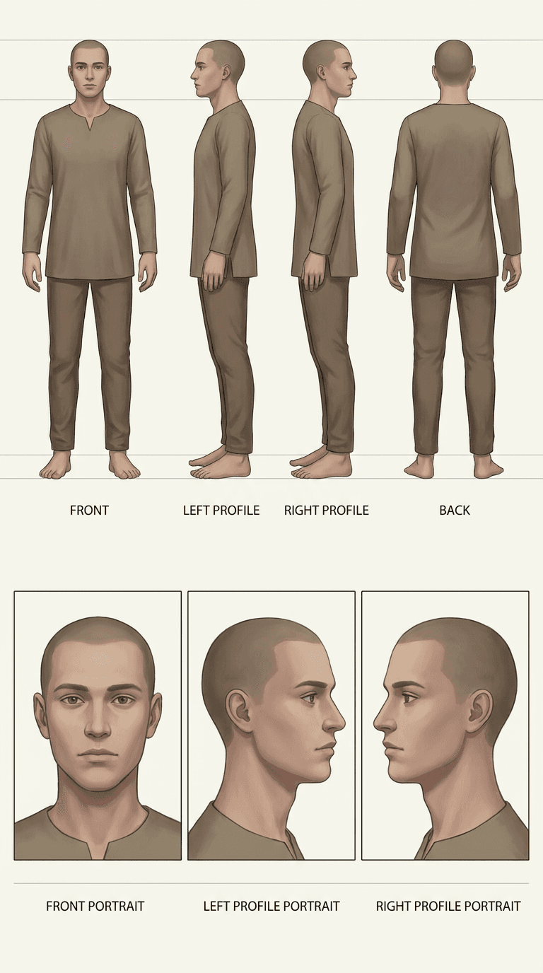 Character Reference Sheet