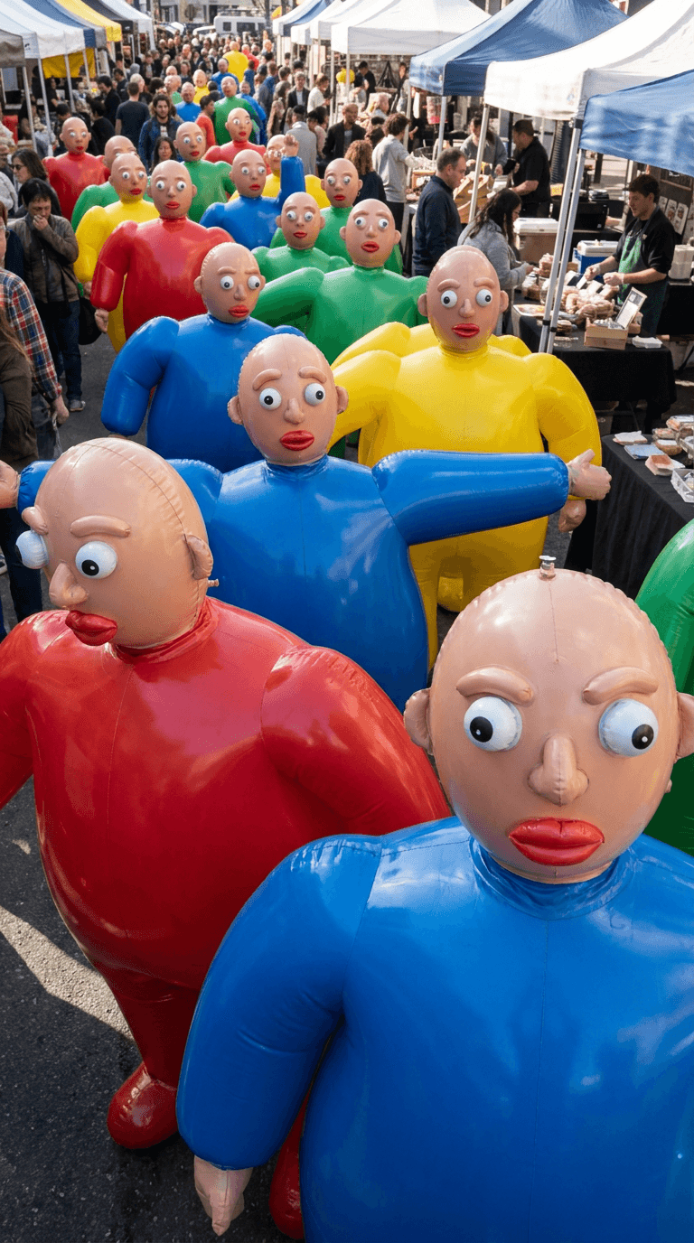 Inflatable Balloon Character
