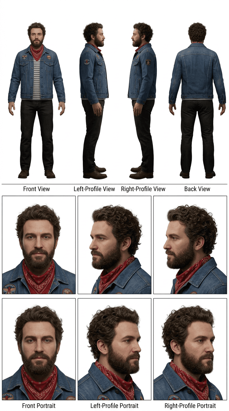 Character Reference Sheet