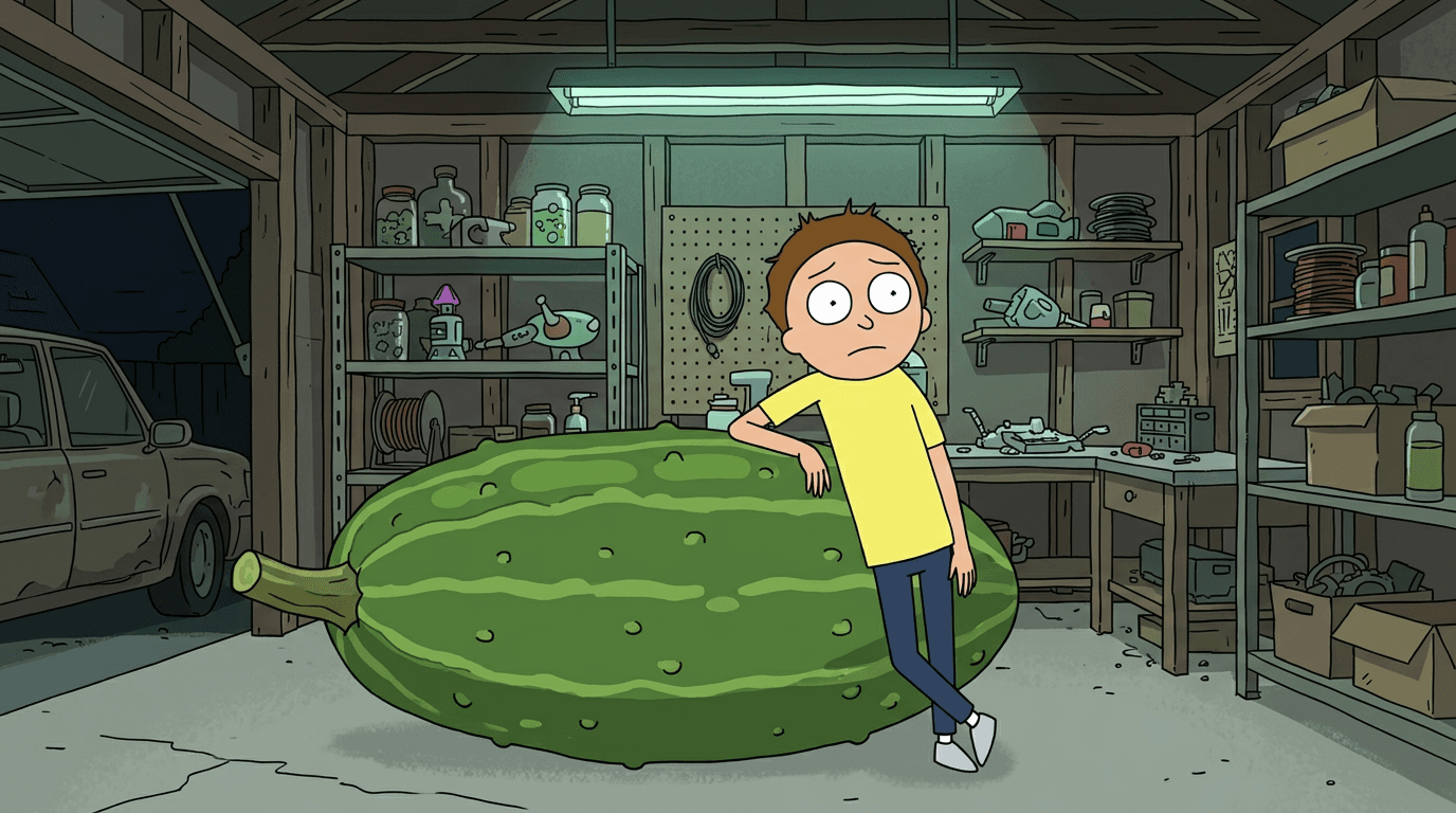 Morty Giant Cucumber