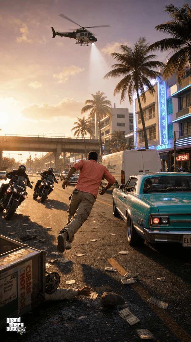 Miami Crime Scene