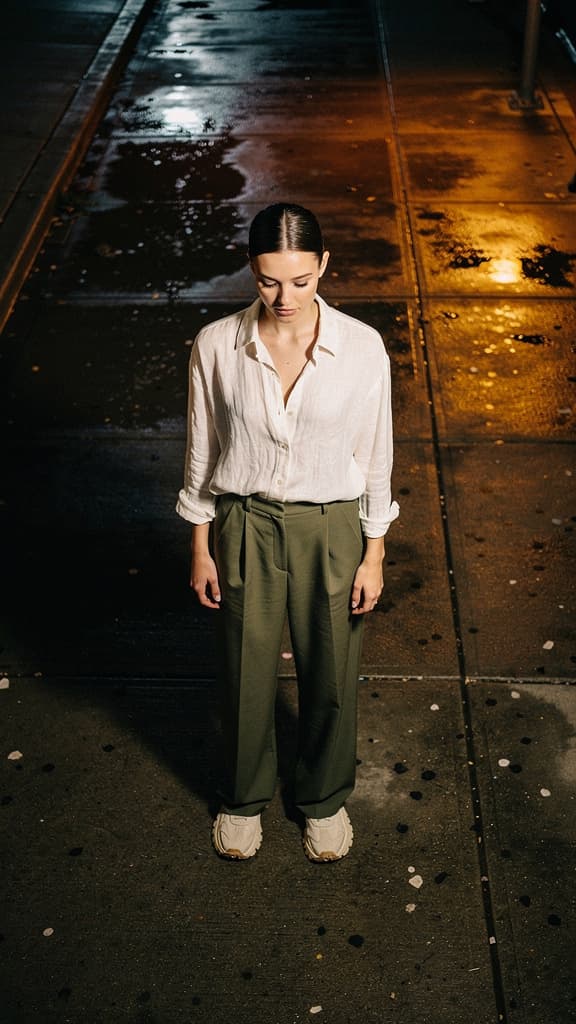 Urban Night Portrait