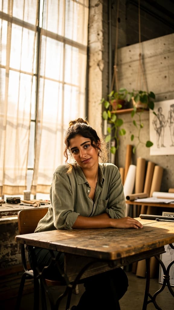 Studio Artist Portrait