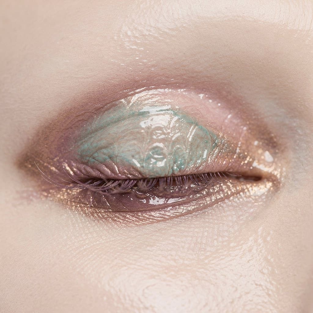 Iridescent Lid Art